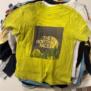 The North Face Kids' Bright Yellow Graphic Tee